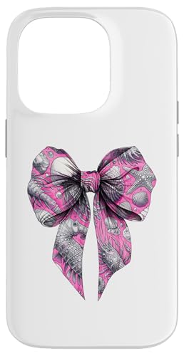Coquette Bow Marine Biologe Marine Biologie Ocean Student Hülle für iPhone 14 Pro von Marine Biologist Ocean Science Coquette Clothing
