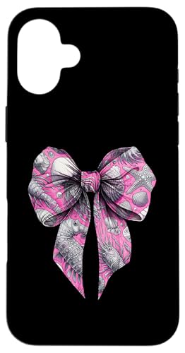 Coquette Bow Marine Biologe Marine Biologie Ocean Student Hülle für iPhone 16 Plus von Marine Biologist Ocean Science Coquette Clothing