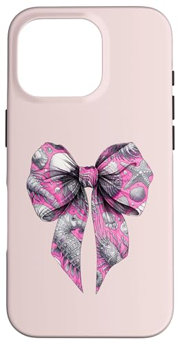 Coquette Bow Marine Biologe Marine Biologie Ocean Student Hülle für iPhone 16 Pro Coquette Bow Marine Biologe Marine Biologie Ocean Student Hülle für iPhone 16 Pro von Marine Biologist Ocean Science Coquette Clothing