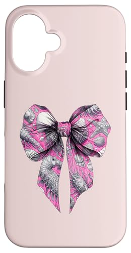 Coquette Bow Marine Biologe Marine Biologie Ocean Student Hülle für iPhone 16 Coquette Bow Marine Biologe Marine Biologie Ocean Student Hülle für iPhone 16 von Marine Biologist Ocean Science Coquette Clothing