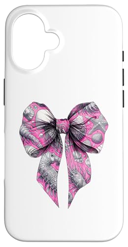 Coquette Bow Marine Biologe Marine Biologie Ocean Student Hülle für iPhone 16 von Marine Biologist Ocean Science Coquette Clothing