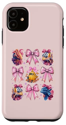 Coquette Bow Meeresbiologe Meeresbiologie Ozean-U-Boot Hülle für iPhone 11 Coquette Bow Meeresbiologe Meeresbiologie Ozean-U-Boot Hülle für iPhone 11 von Marine Biologist Ocean Science Coquette Clothing