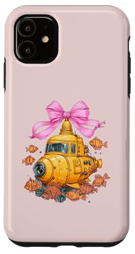 Coquette Bow Meeresbiologe Meeresbiologie Ozean-U-Boot Hülle für iPhone 11 Coquette Bow Meeresbiologe Meeresbiologie Ozean-U-Boot Hülle für iPhone 11 von Marine Biologist Ocean Science Coquette Clothing