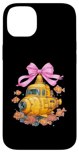 Coquette Bow Meeresbiologe Meeresbiologie Ozean-U-Boot Hülle für iPhone 14 Plus von Marine Biologist Ocean Science Coquette Clothing