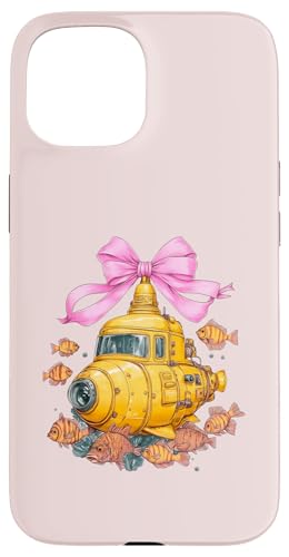 Coquette Bow Meeresbiologe Meeresbiologie Ozean-U-Boot Hülle für iPhone 15 Coquette Bow Meeresbiologe Meeresbiologie Ozean-U-Boot Hülle für iPhone 15 von Marine Biologist Ocean Science Coquette Clothing