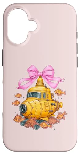 Coquette Bow Meeresbiologe Meeresbiologie Ozean-U-Boot Hülle für iPhone 16 Coquette Bow Meeresbiologe Meeresbiologie Ozean-U-Boot Hülle für iPhone 16 von Marine Biologist Ocean Science Coquette Clothing