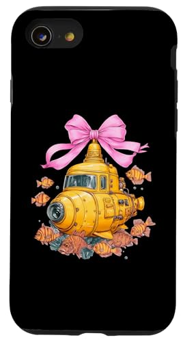 Coquette Bow Meeresbiologe Meeresbiologie Ozean-U-Boot Hülle für iPhone SE (2020) / 7 / 8 von Marine Biologist Ocean Science Coquette Clothing