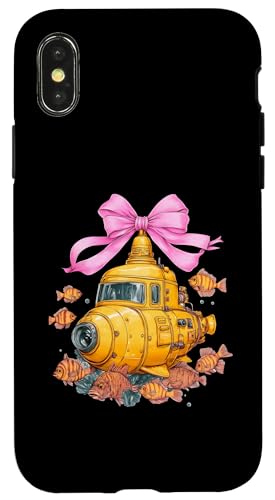 Coquette Bow Meeresbiologe Meeresbiologie Ozean-U-Boot Hülle für iPhone X/XS Coquette Bow Meeresbiologe Meeresbiologie Ozean-U-Boot Hülle für iPhone X/XS von Marine Biologist Ocean Science Coquette Clothing