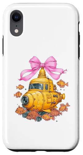 Coquette Bow Meeresbiologe Meeresbiologie Ozean-U-Boot Hülle für iPhone XR Coquette Bow Meeresbiologe Meeresbiologie Ozean-U-Boot Hülle für iPhone XR von Marine Biologist Ocean Science Coquette Clothing