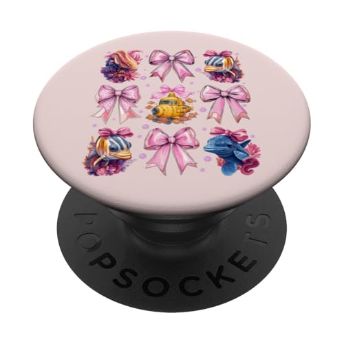 Coquette Bow Meeresbiologe Meeresbiologie Ozean-U-Boot PopSockets Klebender PopGrip Coquette Bow Meeresbiologe Meeresbiologie Ozean-U-Boot PopSockets Klebender PopGrip von Marine Biologist Ocean Science Coquette Clothing
