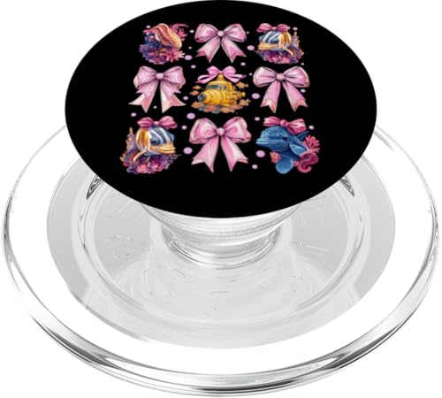 Coquette Bow Meeresbiologe Meeresbiologie Ozean-U-Boot PopSockets PopGrip für MagSafe Coquette Bow Meeresbiologe Meeresbiologie Ozean-U-Boot PopSockets PopGrip für MagSafe von Marine Biologist Ocean Science Coquette Clothing