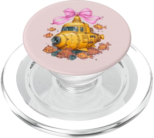 Coquette Bow Meeresbiologe Meeresbiologie Ozean-U-Boot PopSockets PopGrip für MagSafe Coquette Bow Meeresbiologe Meeresbiologie Ozean-U-Boot PopSockets PopGrip für MagSafe von Marine Biologist Ocean Science Coquette Clothing