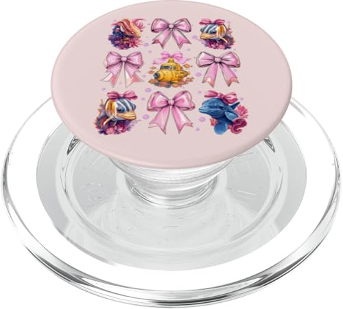 Coquette Bow Meeresbiologe Meeresbiologie Ozean-U-Boot PopSockets PopGrip für MagSafe Coquette Bow Meeresbiologe Meeresbiologie Ozean-U-Boot PopSockets PopGrip für MagSafe von Marine Biologist Ocean Science Coquette Clothing
