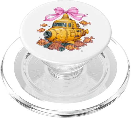 Coquette Bow Meeresbiologe Meeresbiologie Ozean-U-Boot PopSockets PopGrip für MagSafe Coquette Bow Meeresbiologe Meeresbiologie Ozean-U-Boot PopSockets PopGrip für MagSafe von Marine Biologist Ocean Science Coquette Clothing