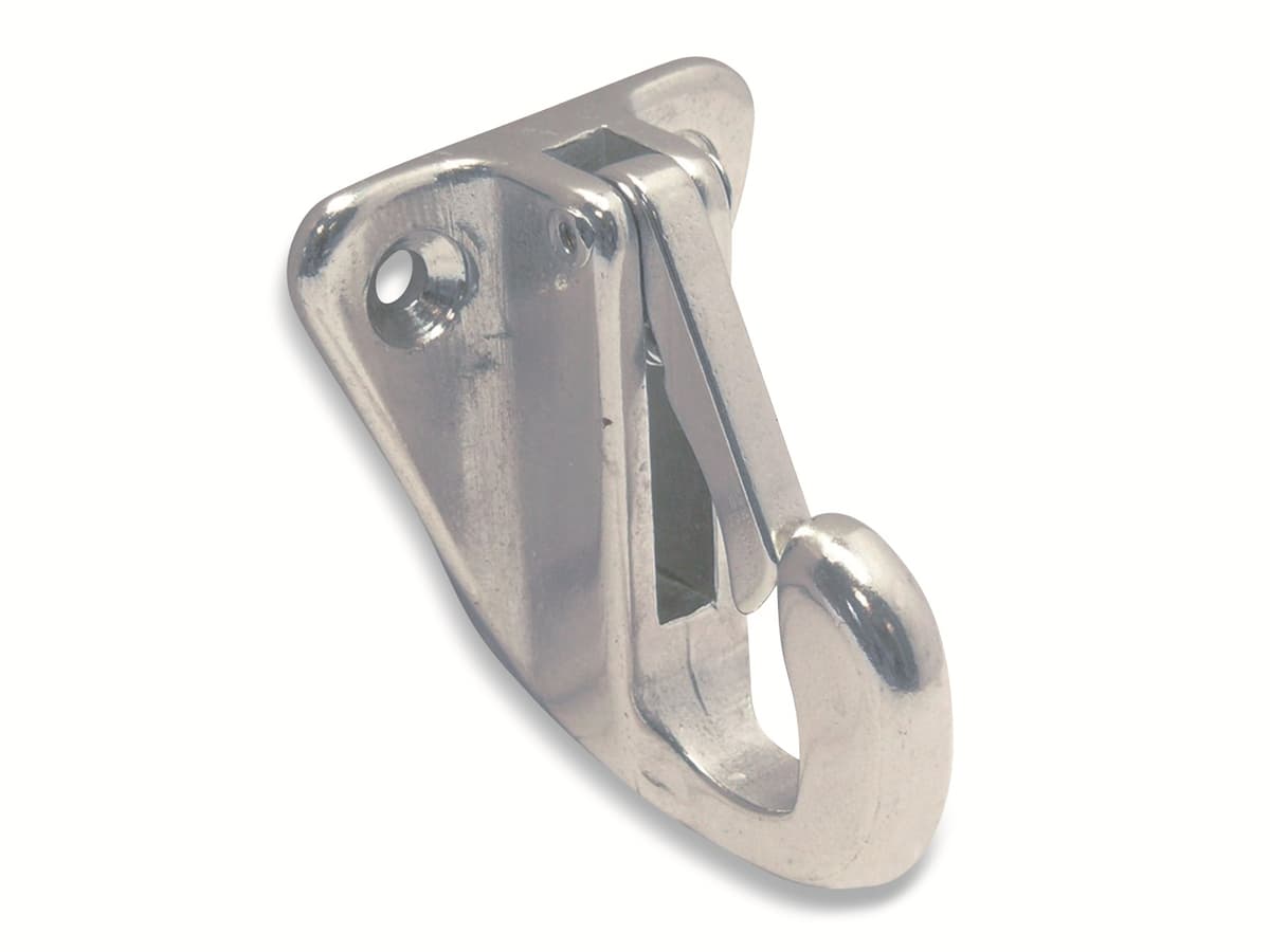 MARINETECH Fenderhaken Edelstahl A4 mit Schnappsicherung 42x34mm MARINETECH Fenderhaken Edelstahl A4 mit Schnappsicherung 42x34mm von Marinetech