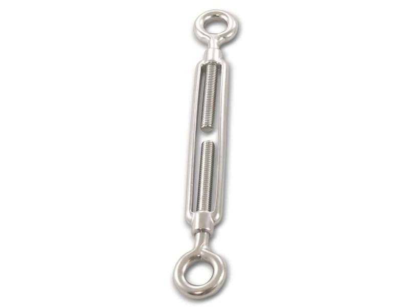 MARINETECH Seilspanner Edelstahl A4, M5, 165 mm, Auge Auge von Marinetech