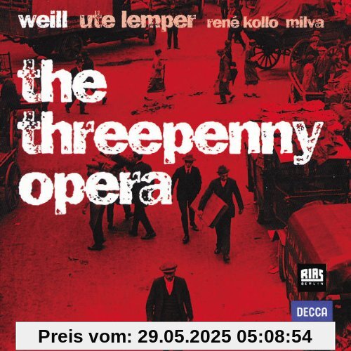Weill: Die Dreigroschenoper (Gesamtaufnahme) von Mario Adorf