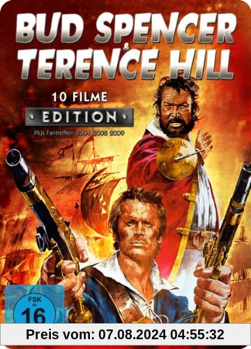 Bud Spencer & Terence Hill - 10 Filme Edition - Metal-Pack [4 DVDs] von Mario Bava