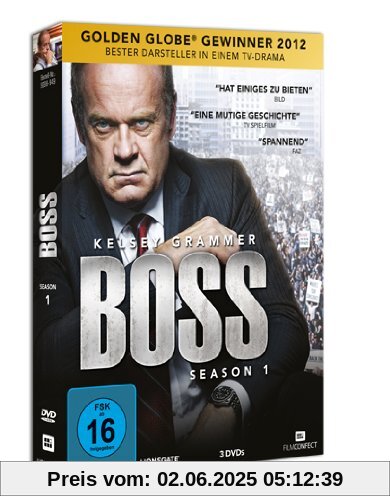 Boss - Die komplette 1.Staffel [3 DVDs] von Mario Peebles