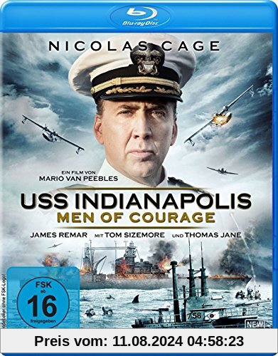 USS Indianapolis - Men of Courage [Blu-ray] von Mario Van Peebles