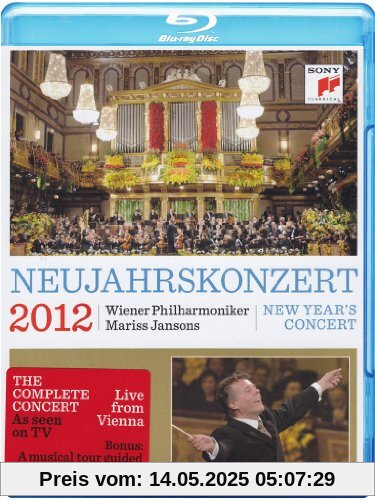 Neujahrskonzert 2012 [Blu-ray] von Mariss Jansons
