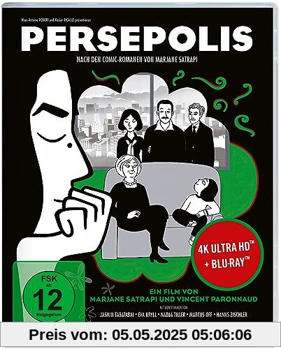 Persepolis (4K-UHD) (+Blu-ray) von Marjane Satrapi
