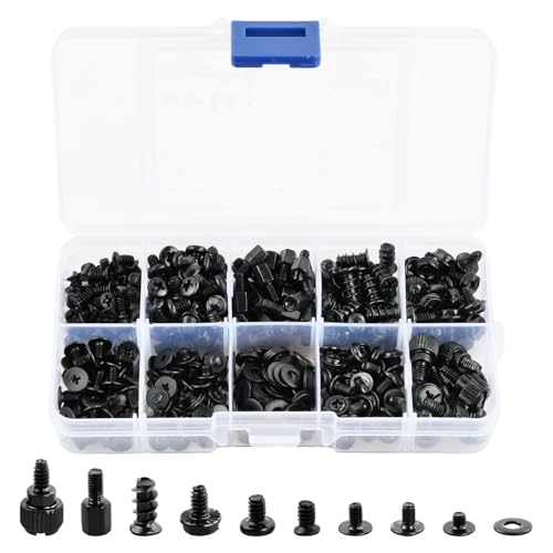 Marjoramy 420 Stk PC Schrauben Sortierten Set, PC Schraube Teile, Computer Schrauben Standoff, Schraubenset, PC Gehäuse Schrauben, Computer Schrauben Set für Reparatur Mainbord Lüfter Festplatten Marjoramy 420 Stk PC Schrauben Sortierten Set, PC Schraube Teile, Computer Schrauben Standoff, Schraubenset, PC Gehäuse Schrauben, Computer Schrauben Set für Reparatur Mainbord Lüfter Festplatten von Marjoramy