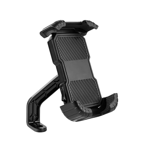 Marjoramy Handyhalterung Fahrrad, Handyhalter für Fahrrad,Elektrofahrzeug,Motorrad und Navigation, Einziehbar mit Verdickter Gummiauflage (mit Fluoreszierendem Aufkleber) von Marjoramy