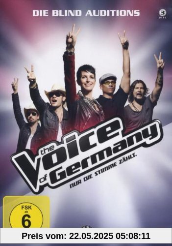 The Voice Of Germany - Die Blind Auditions  [3 DVDs] von Mark Achterberg