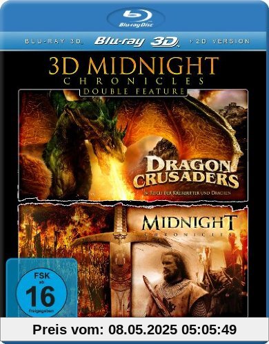 3D Midnight Chronicles - Double Feature (Dragon Crusaders 3D / Midnight Chronicles 3D) [3D Blu-ray] von Mark Atkins