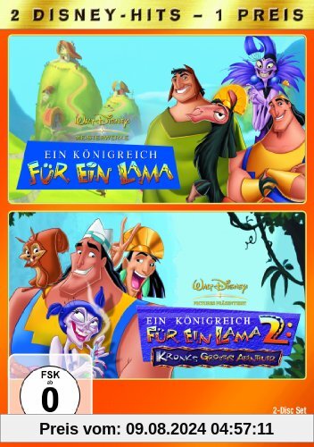 Ein Königreich für ein Lama / Ein Königreich für ein Lama 2: Kronks großes Abenteuer [2 DVDs] von Mark Dindal