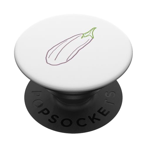 Aubergine PopSockets Klebender PopGrip von Mark Ewbie Designs