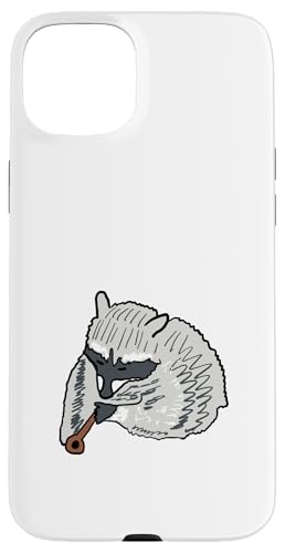 Chewy der Waschbär Hülle für iPhone 15 Plus von Mark Ewbie Designs