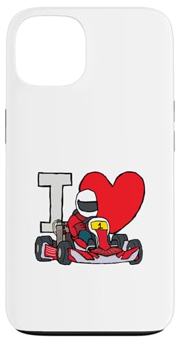Ich liebe Kartfahren Hülle für iPhone 13 von Mark Ewbie Designs