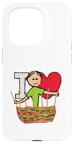Ich liebe Korbflechten Hülle für iPhone 15 Pro von Mark Ewbie Designs