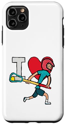 Ich liebe Lacrosse Hülle für iPhone 11 Pro Max von Mark Ewbie Designs