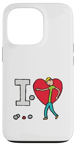 Ich liebe Petanque Hülle für iPhone 13 Pro von Mark Ewbie Designs