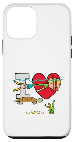 Ich liebe Schnorcheln Hülle für iPhone 12 mini von Mark Ewbie Designs