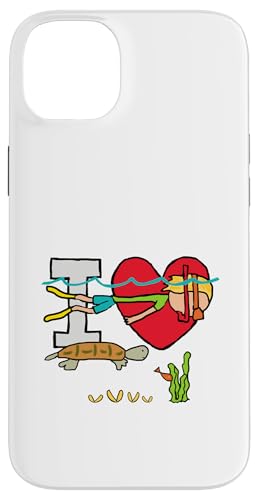 Ich liebe Schnorcheln Hülle für iPhone 14 Plus von Mark Ewbie Designs