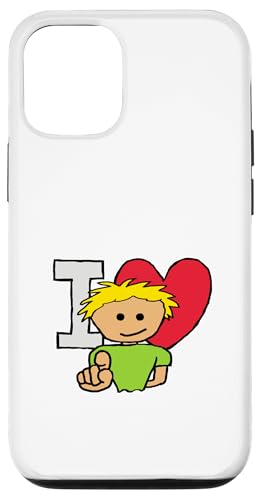 Ich liebe dich Hülle für iPhone 12/12 Pro von Mark Ewbie Designs