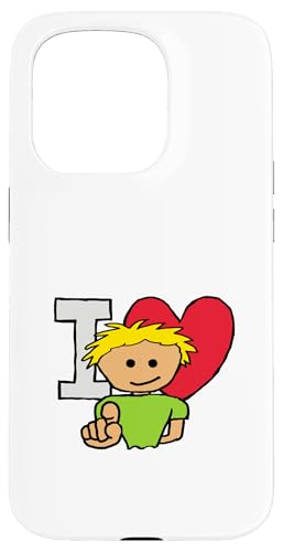 Ich liebe dich Hülle für iPhone 15 Pro von Mark Ewbie Designs