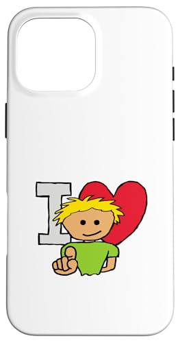 Ich liebe dich Hülle für iPhone 16 Pro Max von Mark Ewbie Designs
