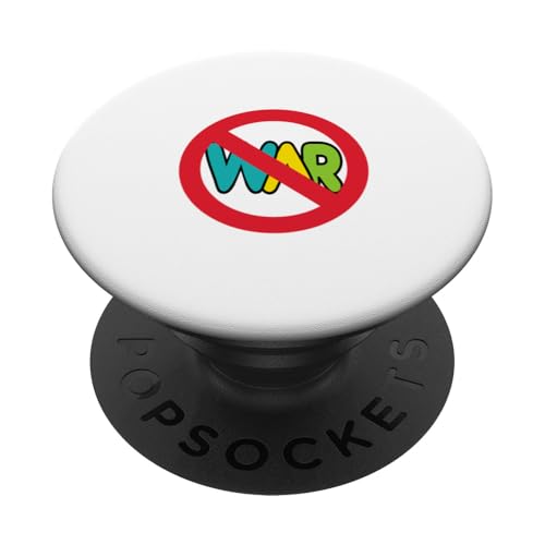 Kein Krieg PopSockets Klebender PopGrip von Mark Ewbie Designs
