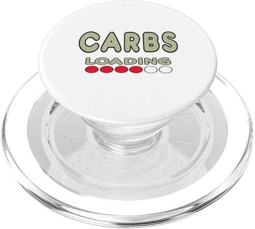 Kohlenhydrate laden PopSockets PopGrip für MagSafe Kohlenhydrate laden PopSockets PopGrip für MagSafe von Mark Ewbie Designs