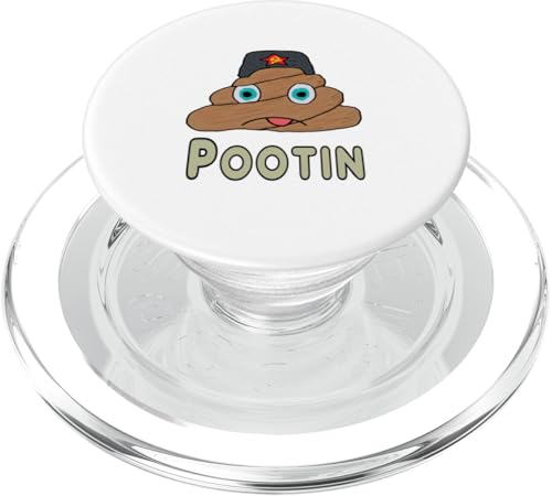 Lustiger Anti-Putin-Puotin PopSockets PopGrip für MagSafe Lustiger Anti-Putin-Puotin PopSockets PopGrip für MagSafe von Mark Ewbie Designs