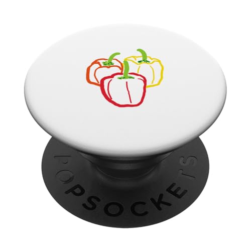 Paprika PopSockets Klebender PopGrip von Mark Ewbie Designs