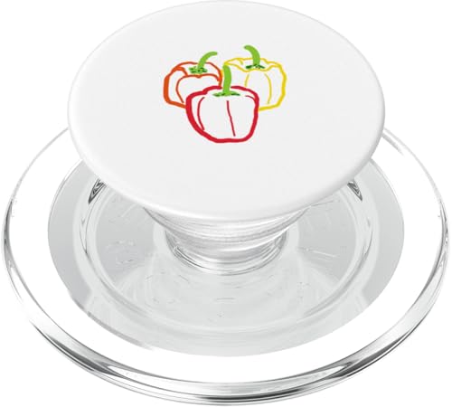 Paprika PopSockets PopGrip für MagSafe von Mark Ewbie Designs