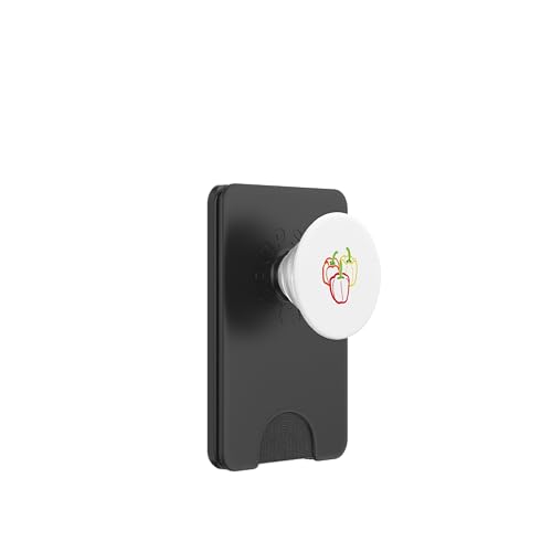 Paprika PopSockets PopWallet für MagSafe von Mark Ewbie Designs