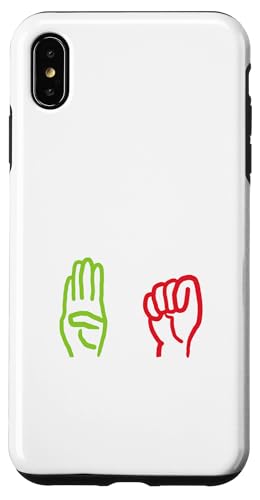Signal für Hilfe Hülle für iPhone XS Max von Mark Ewbie Designs