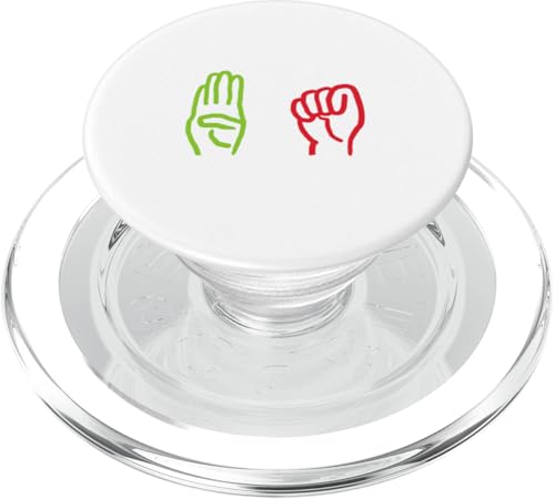 Signal für Hilfe PopSockets PopGrip für MagSafe Signal für Hilfe PopSockets PopGrip für MagSafe von Mark Ewbie Designs